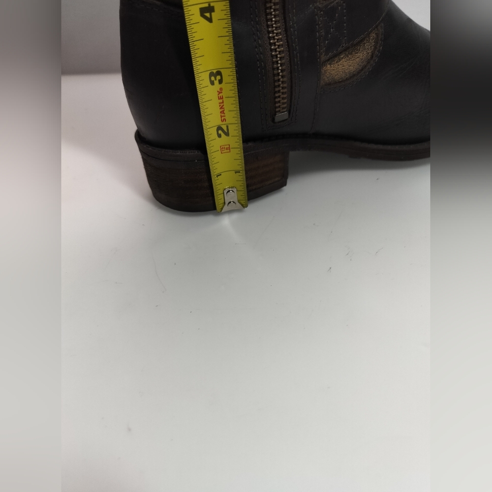 UGG Australia Chancery Water Resistant Shearling Lines Brown Leather Boots S 7.5 - Picture 15 of 16